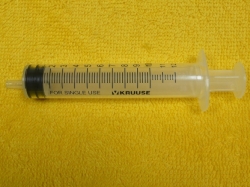 pressure syringe three-piece 12ml